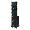 LB-445 & LB-115SUB Dual 4.5" two way line array speaker set